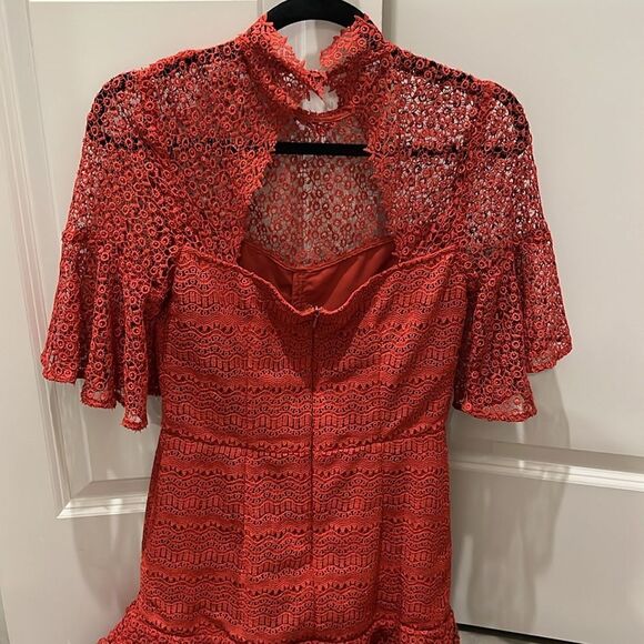 AMUR Red Dress - Picture 3 of 4